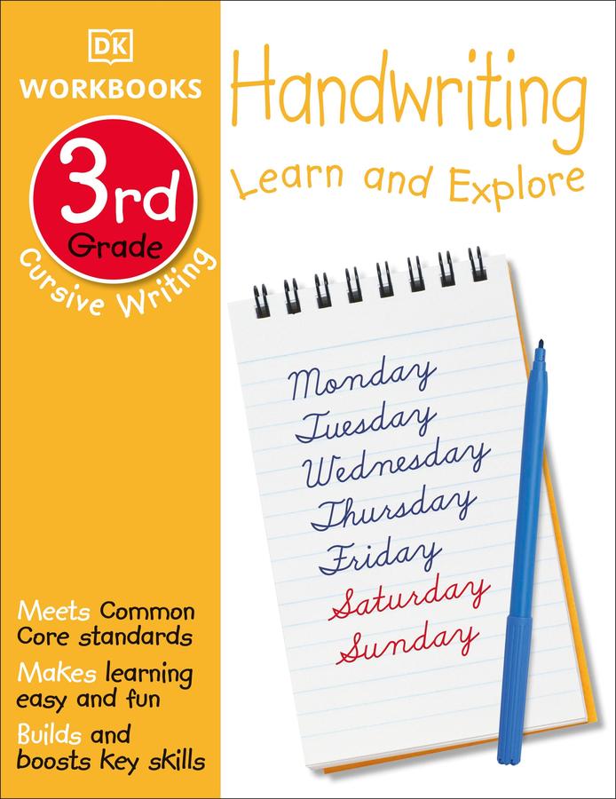 DK Workbooks: Handwriting: Cursive, Third Grade-Children’s Educational: Language/ literature/ literacy-買書書 BuyBookBook