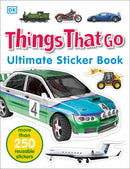 Ultimate Sticker Book: Things That Go-Children’s interactive and activity books and kits-買書書 BuyBookBook