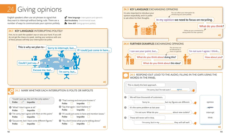 English for Everyone: Business English, Course Book US - Book