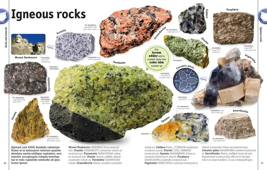 The Rock and Gem Book US - Hardback