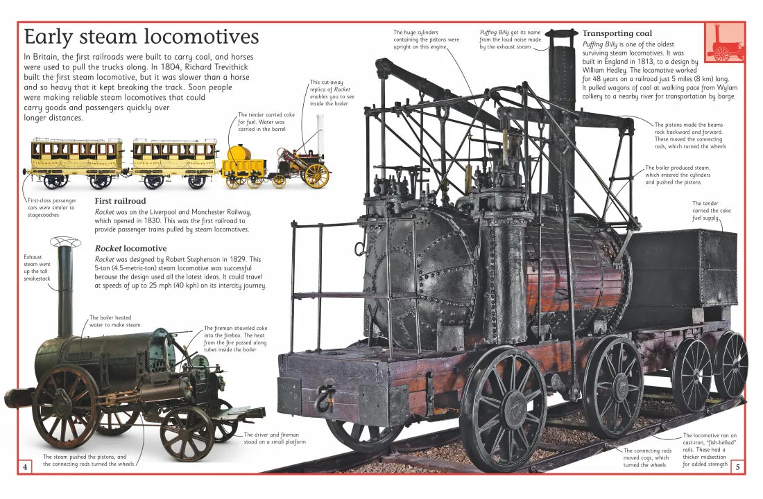 The Big Book of Trains US - Hardback