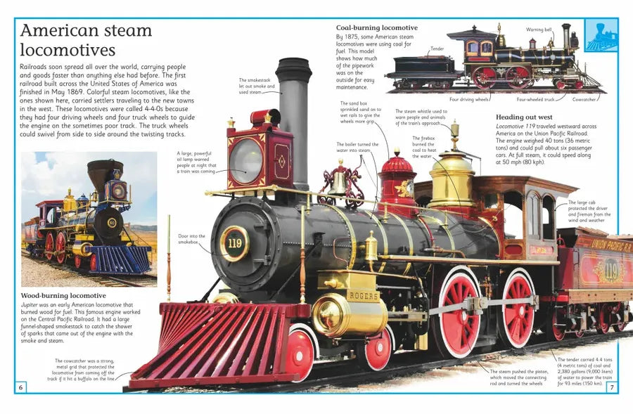 The Big Book of Trains US - Hardback