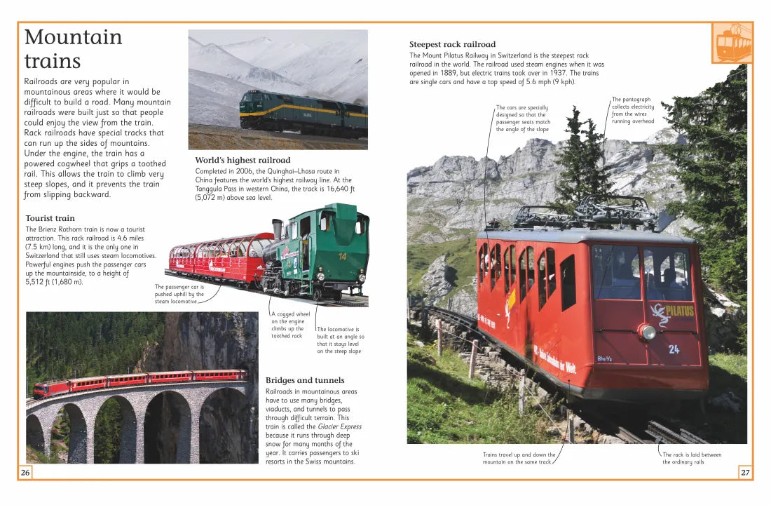 The Big Book of Trains US - Hardback