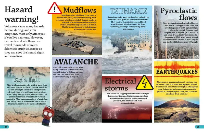 DKfindout! Volcanoes US - Paperback / softback