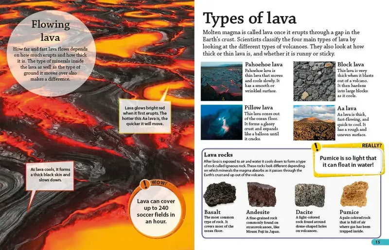 DKfindout! Volcanoes US - Paperback / softback