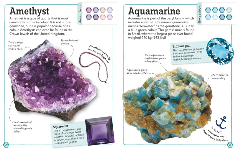 My Book of Rocks and Minerals US - Hardback