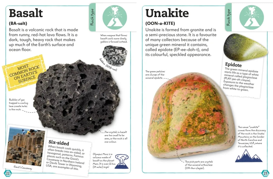 My Book of Rocks and Minerals US - Hardback