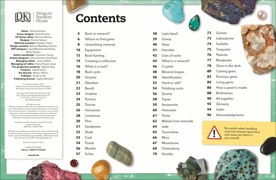 My Book of Rocks and Minerals US - Hardback