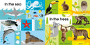 100 First Animals US - Board book