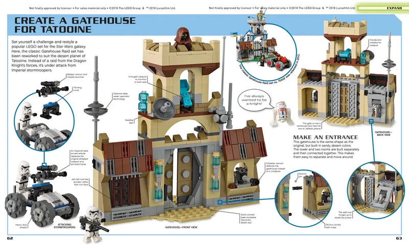 LEGO Star Wars Ideas Book US - Hardback