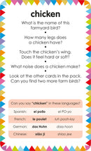 My First Touch and Feel Picture Cards: Farm US - Cards