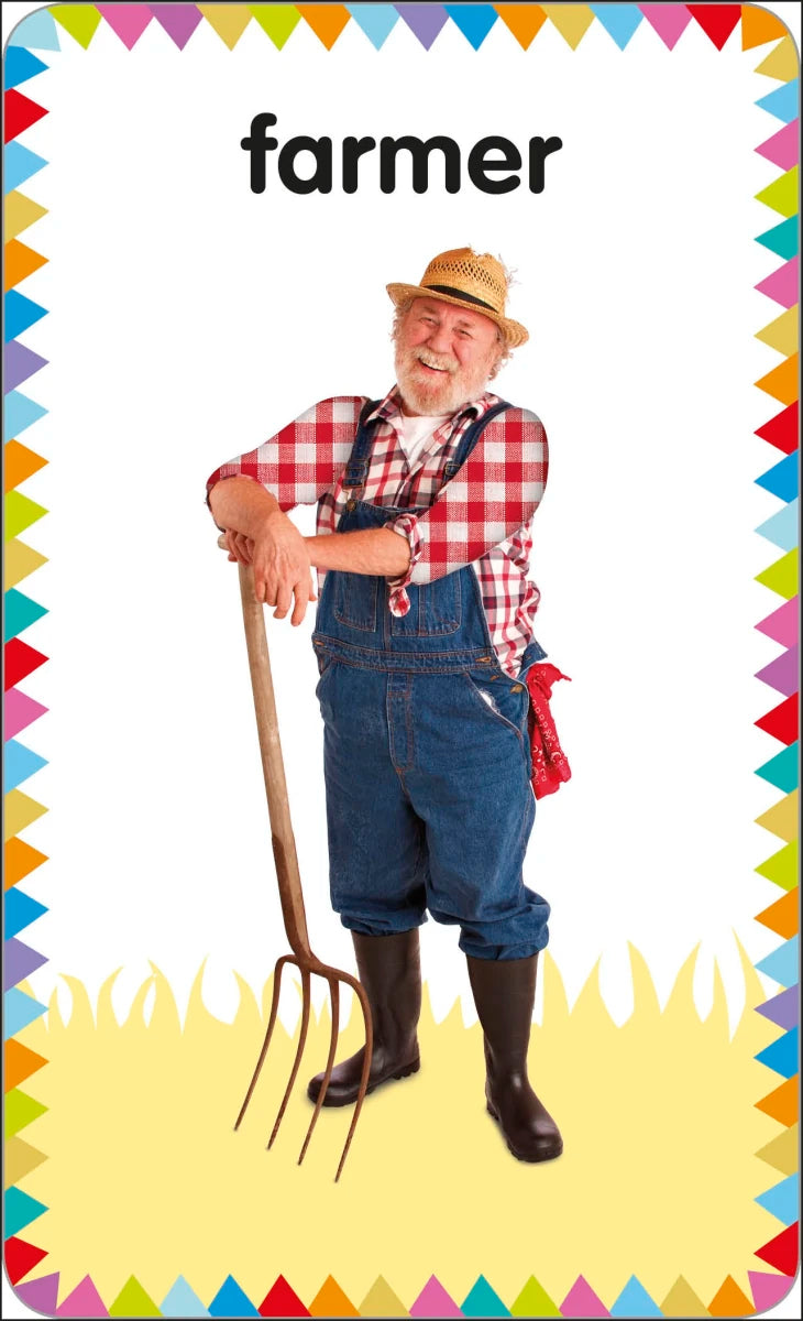 My First Touch and Feel Picture Cards: Farm US - Cards