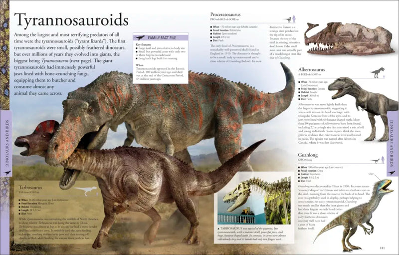 Dinosaurs: A Visual Encyclopedia, 2nd Edition US - Hardback