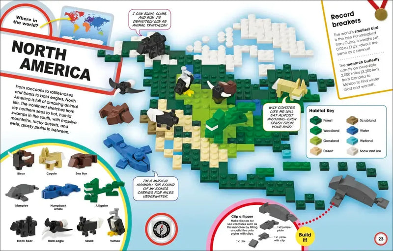 LEGO Animal Atlas US - Multiple-component retail product