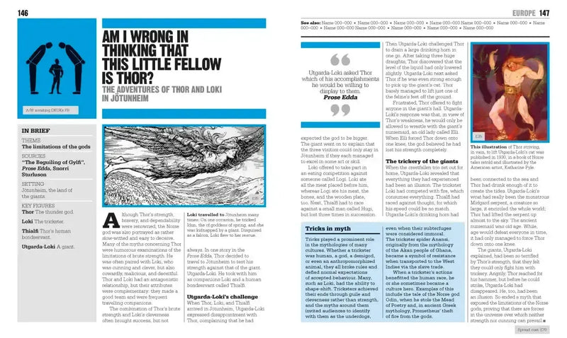 The Mythology Book US - Hardback