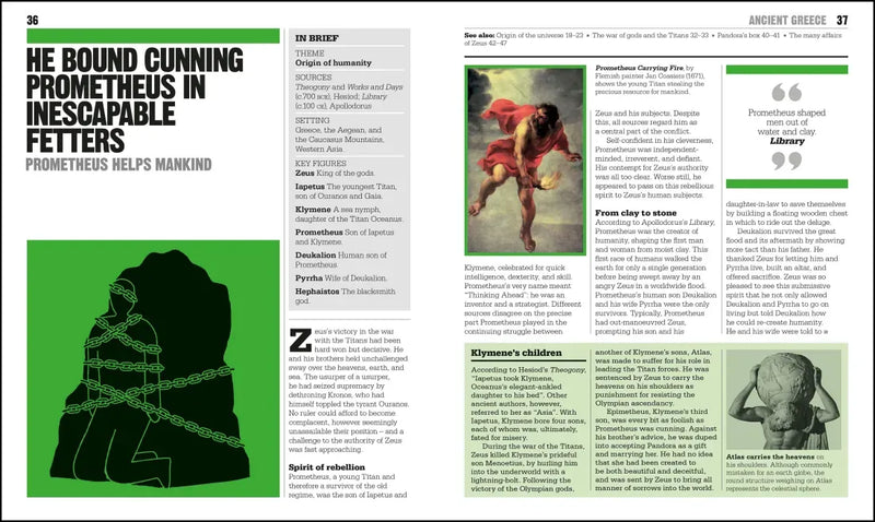 The Mythology Book US - Hardback