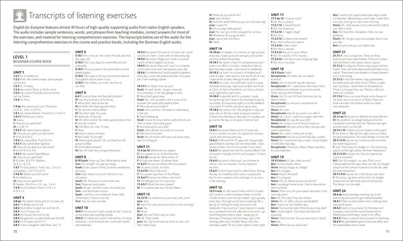 English for Everyone Teacher's Guide US - Book