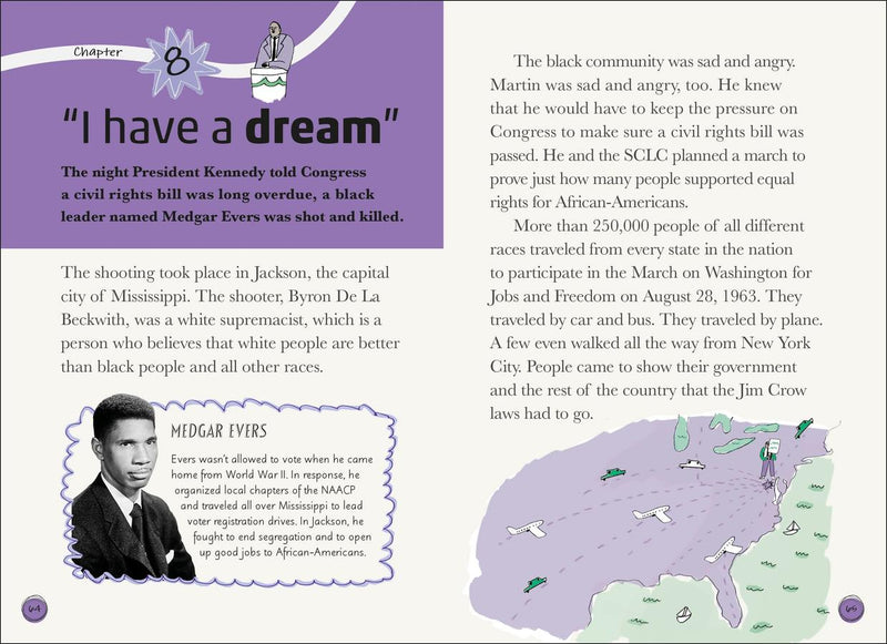 DK Life Stories: Martin Luther King Jr. US - Paperback / softback