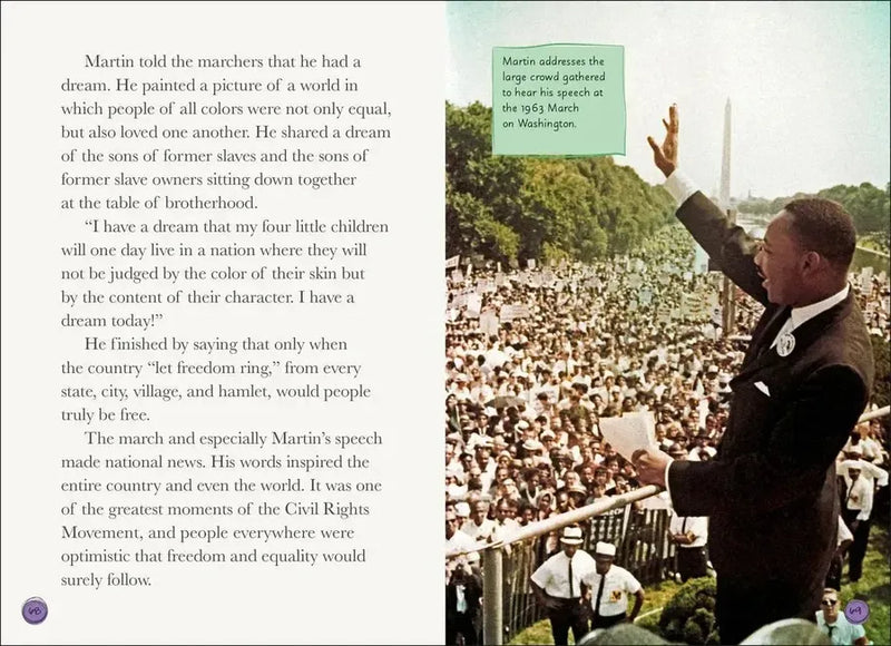 DK Life Stories: Martin Luther King Jr. US - Paperback / softback