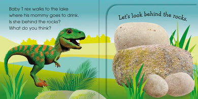 Pop-up Peekaboo! Baby Dinosaur US - Board book