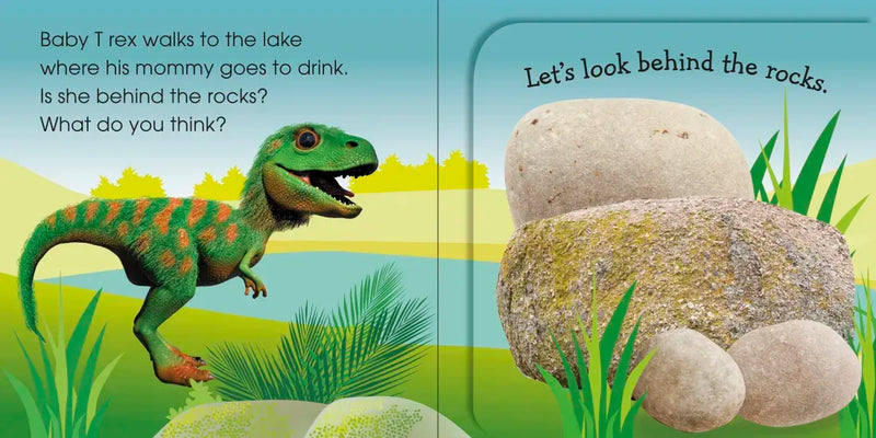 Pop-up Peekaboo! Baby Dinosaur US - Board book