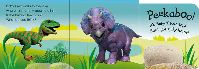Pop-up Peekaboo! Baby Dinosaur US - Board book