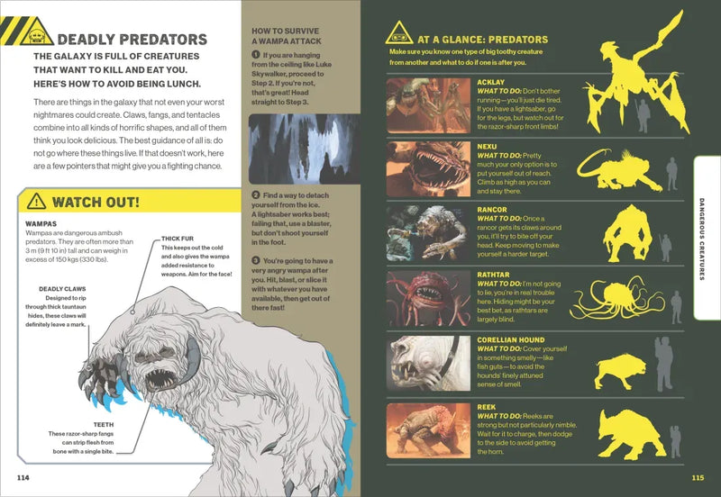 Star Wars How Not to Get Eaten by Ewoks and Other Galactic Survival Skills US - Hardback