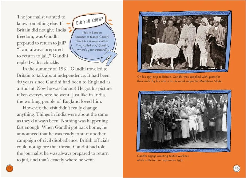 DK Life Stories: Gandhi US - Paperback / softback