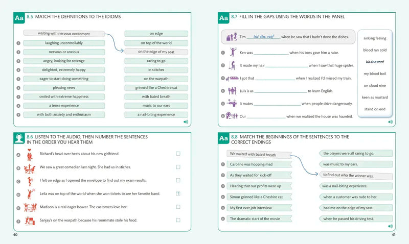 English for Everyone: English Idioms US - Book