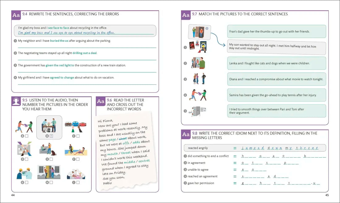 English for Everyone: English Idioms US - Book