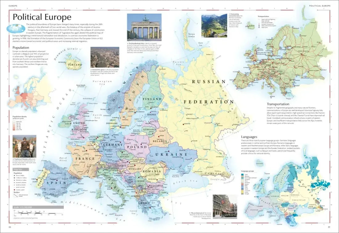 Concise World Atlas, Eighth Edition US - Hardback