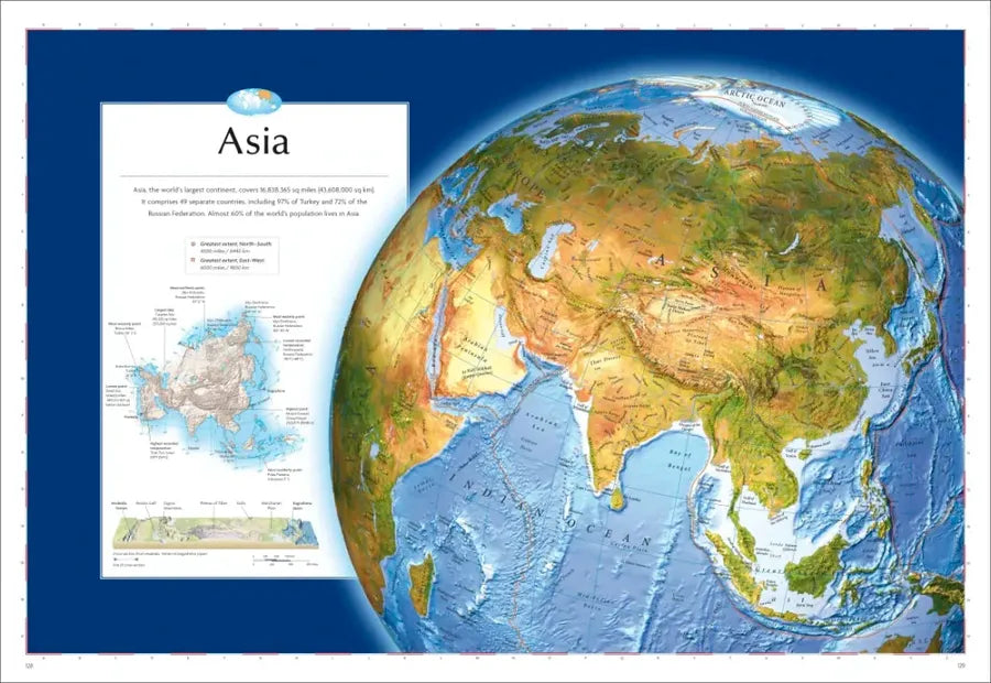 Concise World Atlas, Eighth Edition US - Hardback