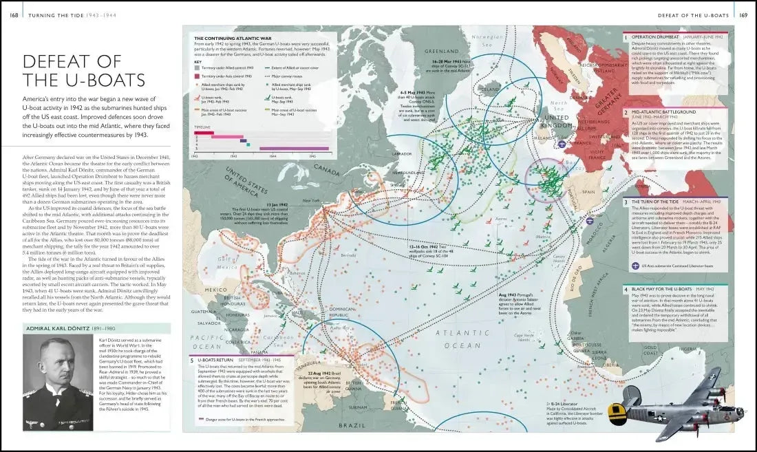 World War II Map by Map US - Hardback