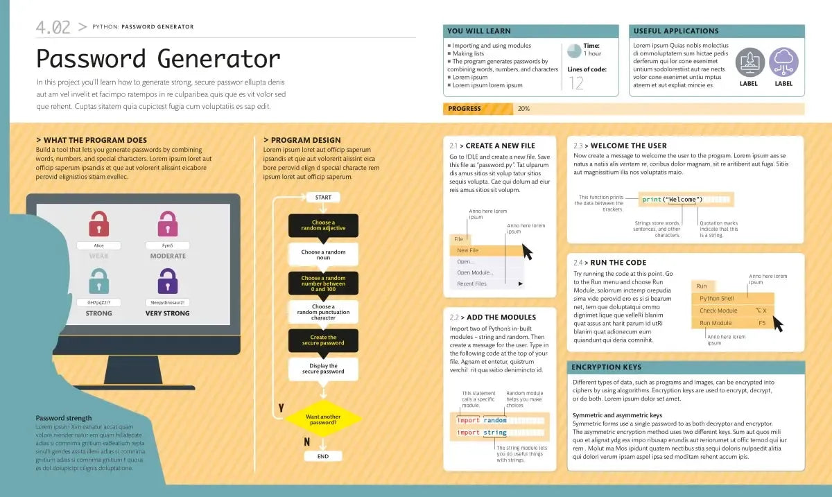 Beginner's Step-by-Step Coding Course US - Hardback