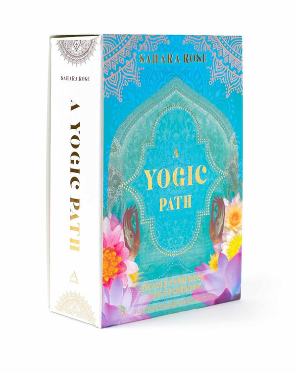 A Yogic Path Oracle Deck and Guidebook (Keepsake Box Set)-Mind/ body/ spirit-買書書 BuyBookBook
