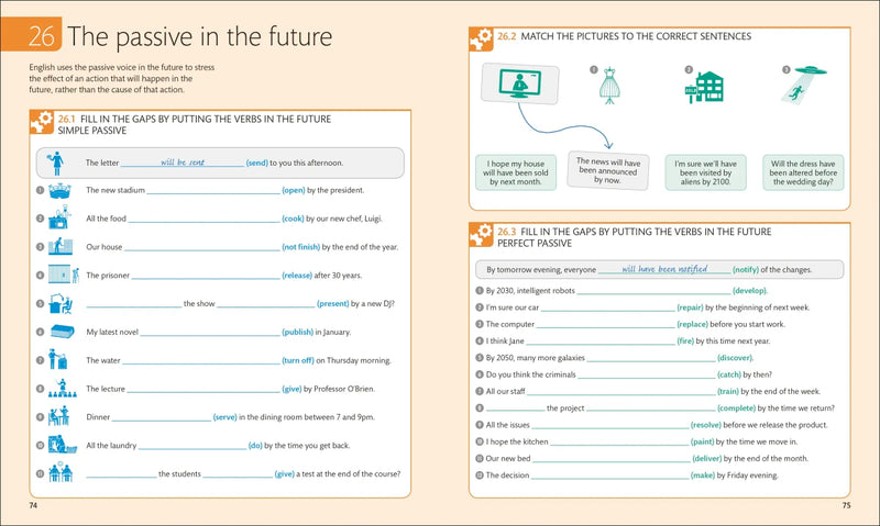 English for Everyone Grammar Guide Practice Book US - Paperback / softback