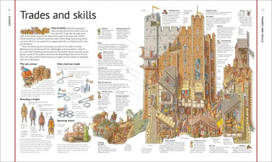 Stephen Biesty's Cross-Sections Castle US - Hardback