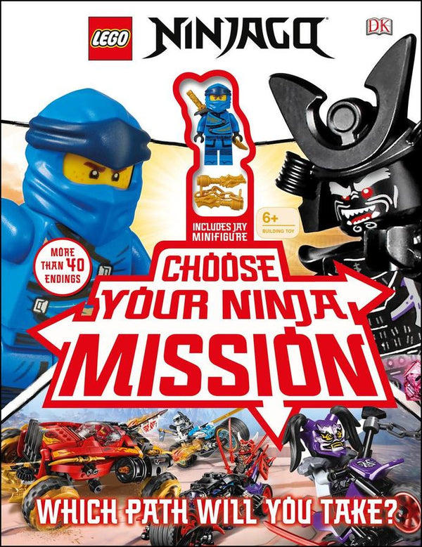 正版 LEGO NINJAGO Choose Your Ninja Mission 最抵價 買書書