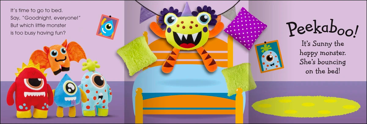 Pop-Up Peekaboo! Monsters US - Board book