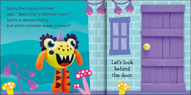 Pop-Up Peekaboo! Monsters US - Board book