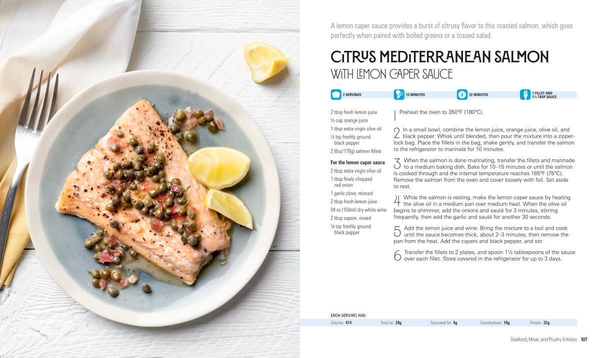 The Mediterranean Diet Cookbook for Beginners US - Paperback / softback