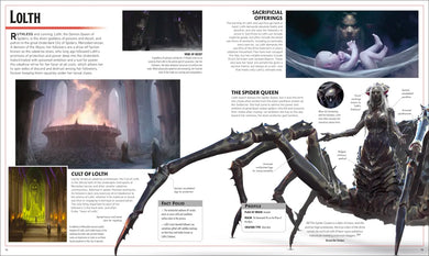 Dungeons and Dragons The Legend of Drizzt Visual Dictionary US - Hardback