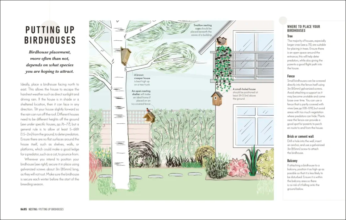 How to Attract Birds to Your Garden US - Hardback