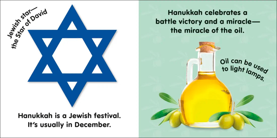 Baby's First Hanukkah US - Board book