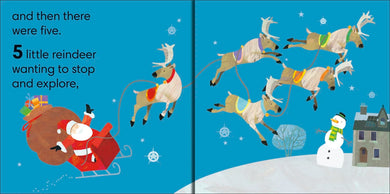 Jonny Lambert's Ten Little Reindeer US - Board book
