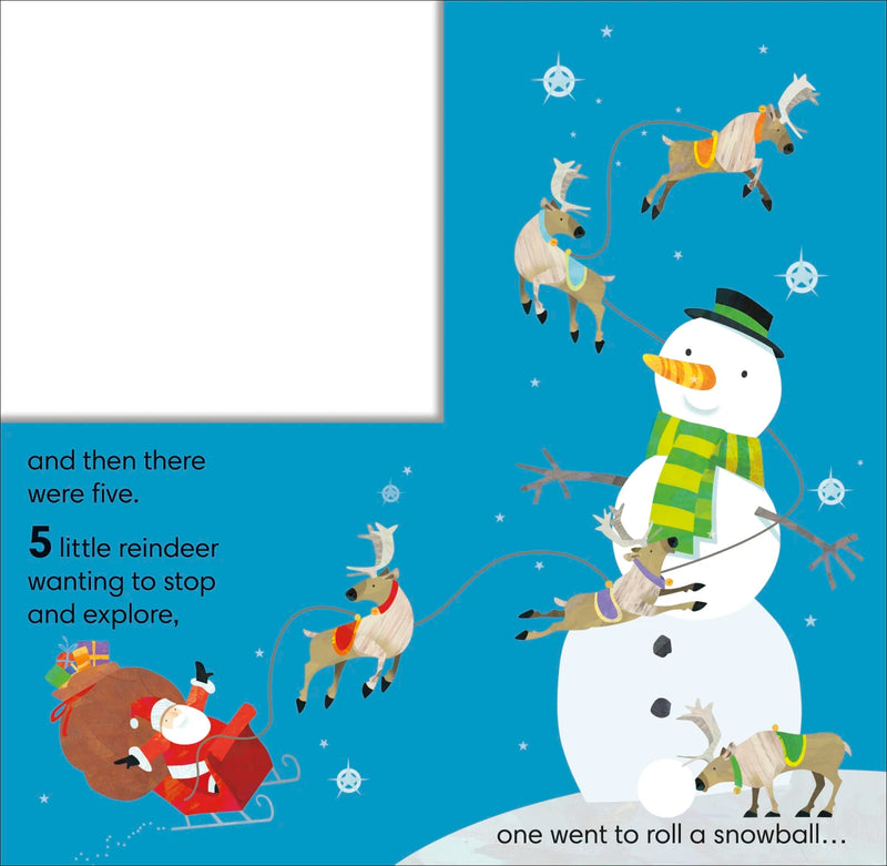 Jonny Lambert's Ten Little Reindeer US - Board book