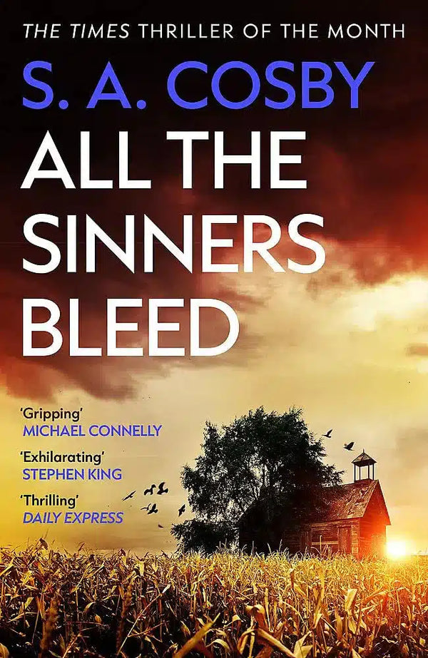 All The Sinners Bleed (S. A. Cosby)-Fiction: 偵探懸疑 Detective & Mystery-買書書 BuyBookBook