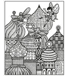 Fairy Palaces Magic Painting Book GB - Paperback / softback