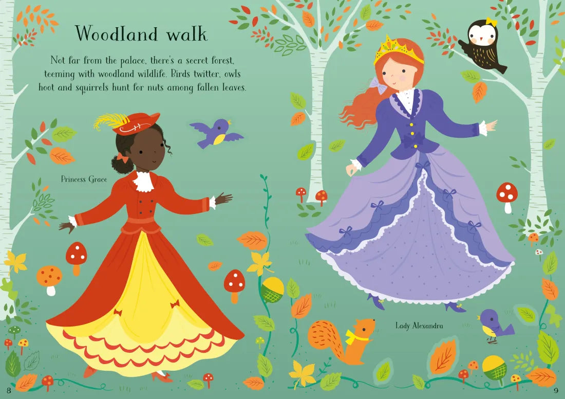 Little Sticker Dolly Dressing Princess GB - Paperback / softback