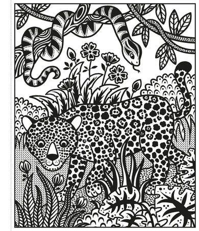 Jungle Magic Painting Book GB - Paperback / softback